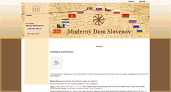 Desktop Screenshot of modernydom.sk