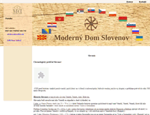 Tablet Screenshot of modernydom.sk